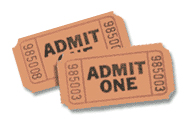 a pair of tickets