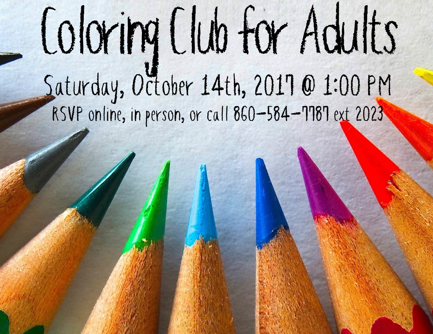 Coloring Club for Adults - Bristol Public Library