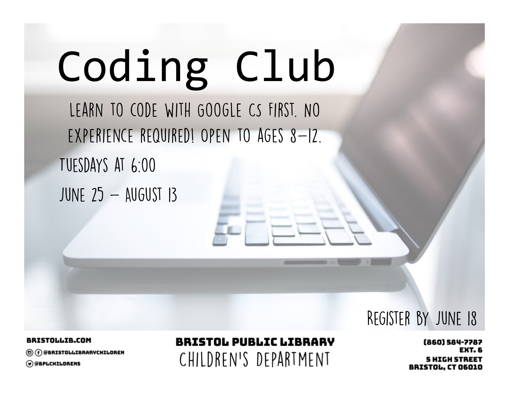 Coding Club Bristol Public Library