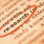 the dictionary entry of the word research
