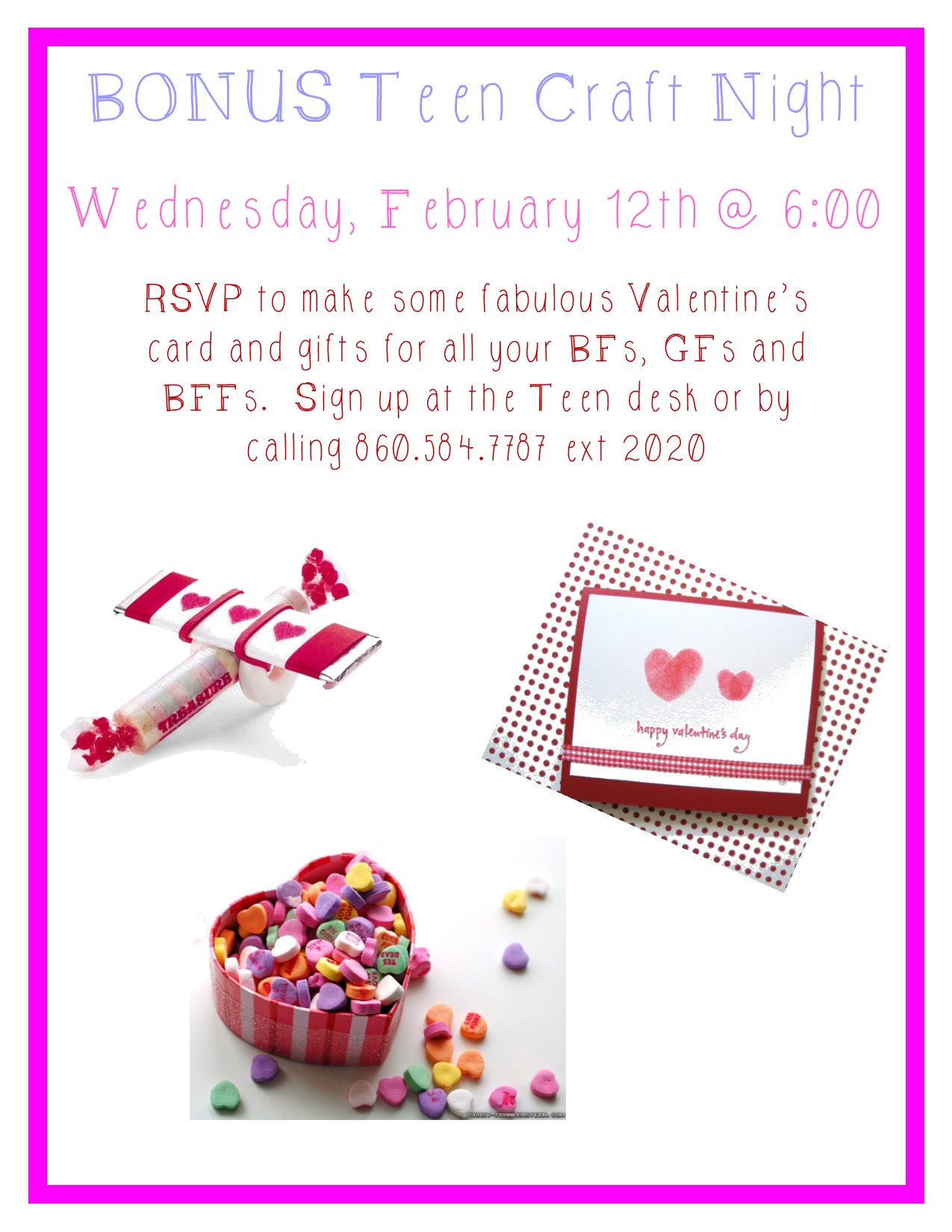 Valentine's Day Crafts 2.12.14