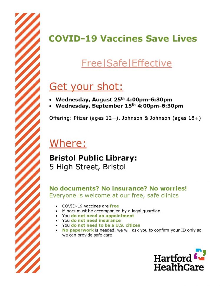 COVID Vaccine Clinics at the Library