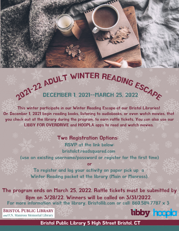 Escape with Adult Winter Reading
