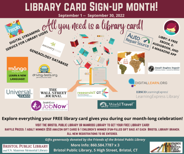Thumbnail - September is Library Card Signup Month!