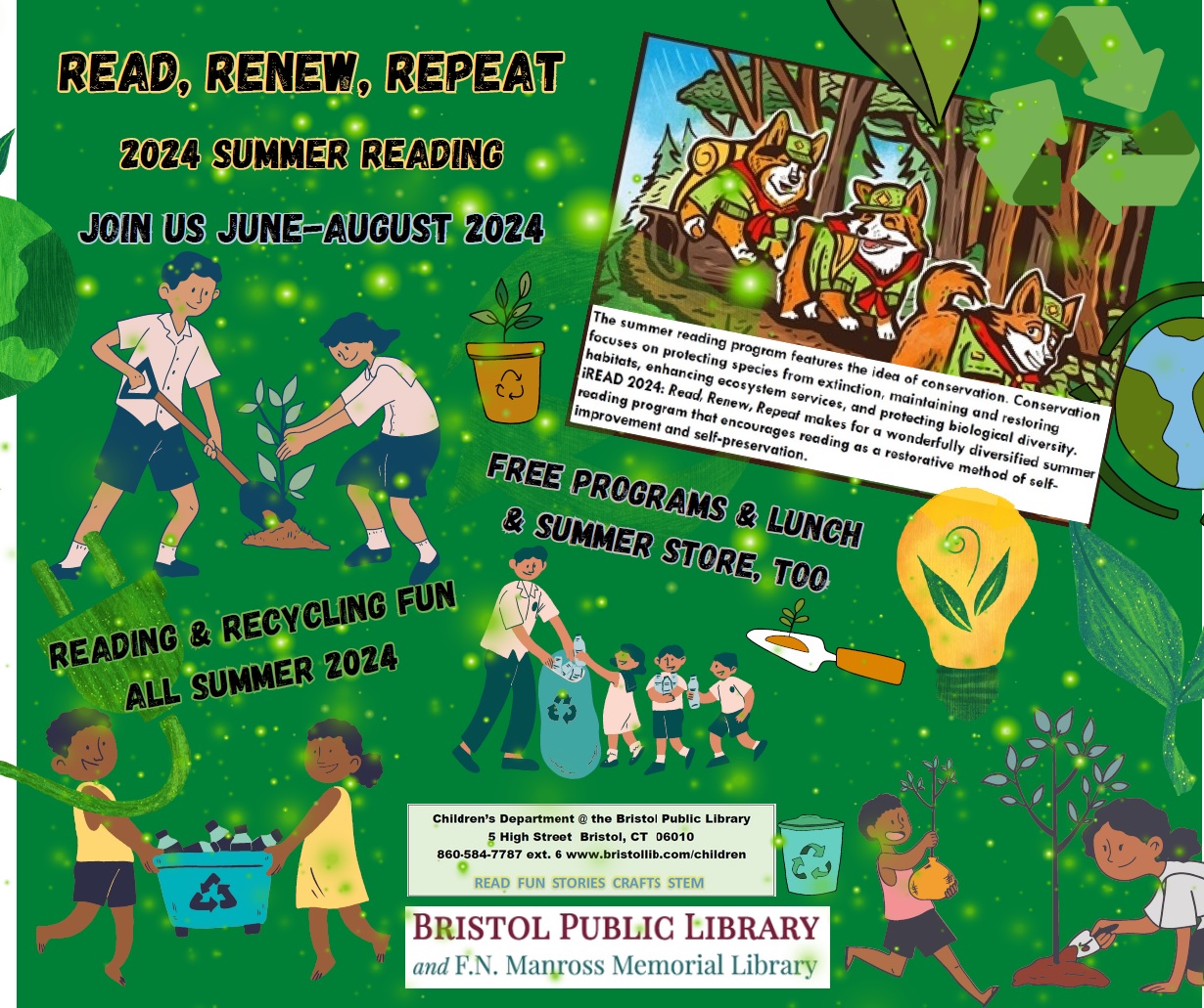 Summer Reading 2024 Bristol Public Library