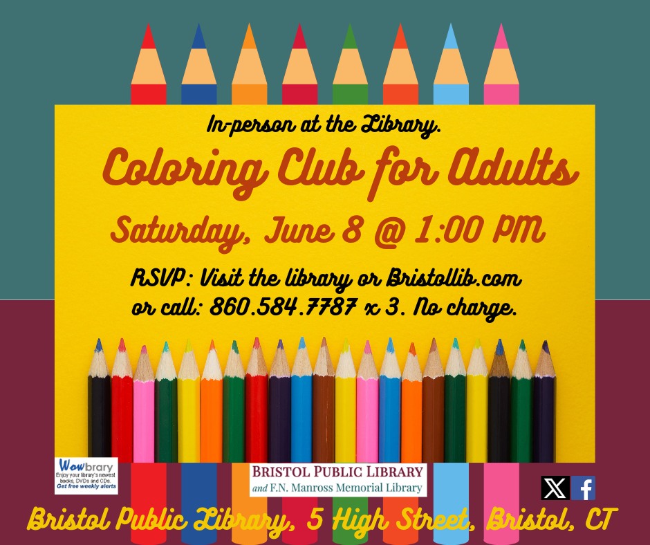 Coloring Club for Adults