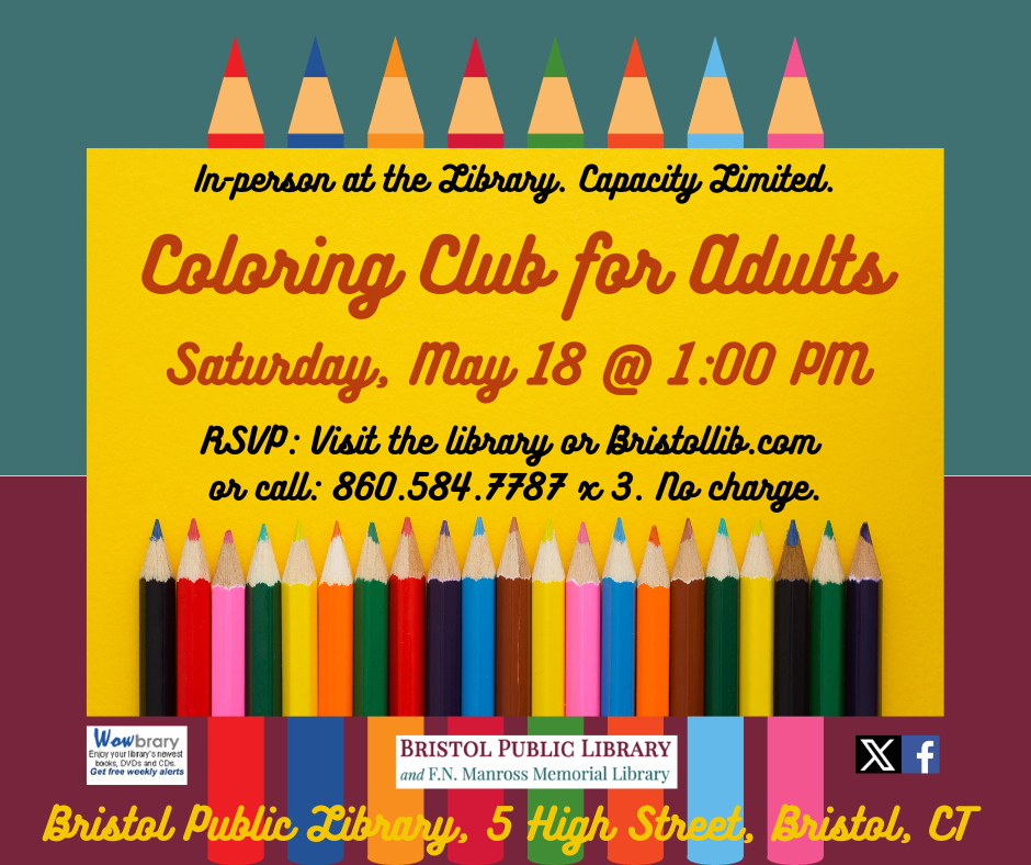 Coloring Club for Adults