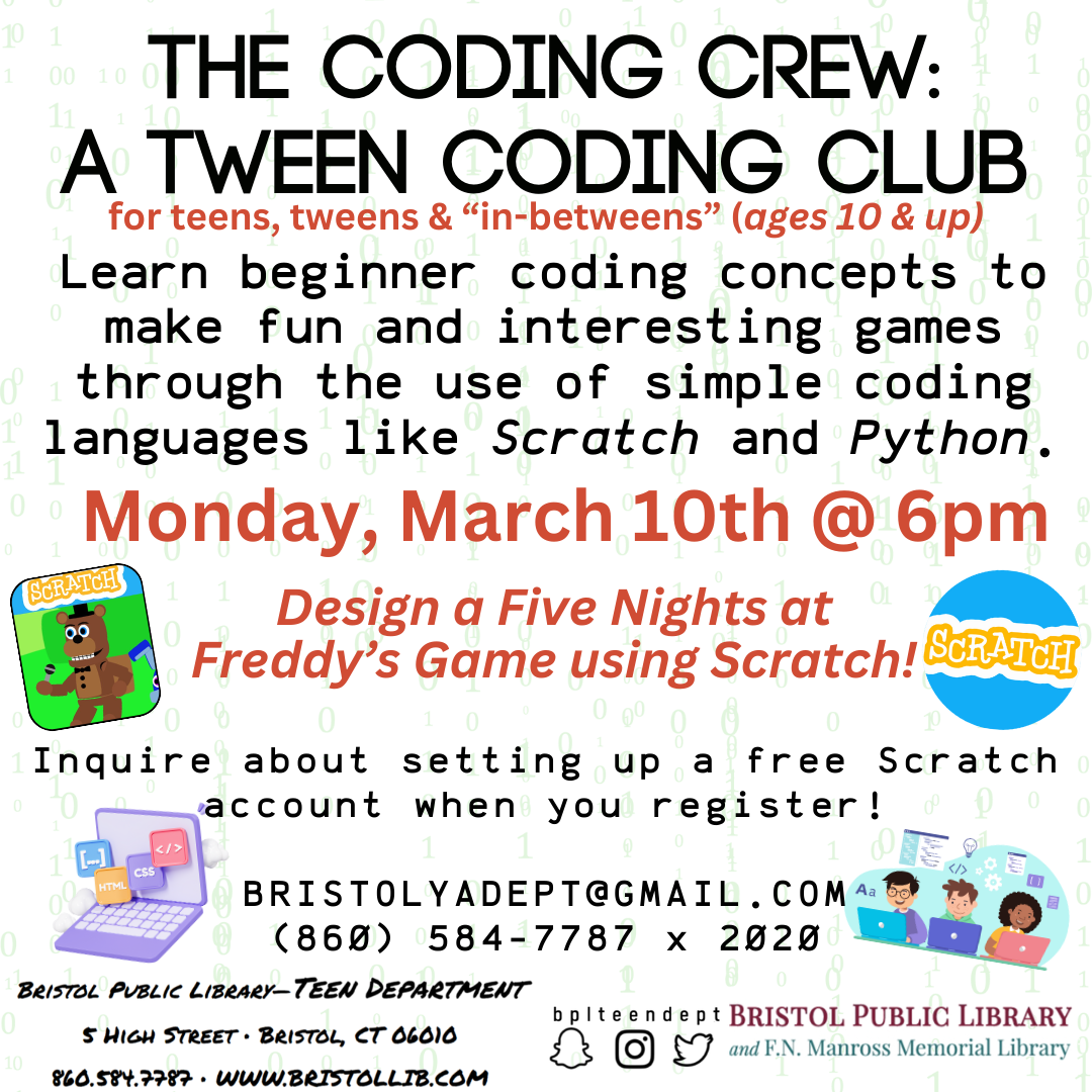 The Coding Crew - Bristol Public Library