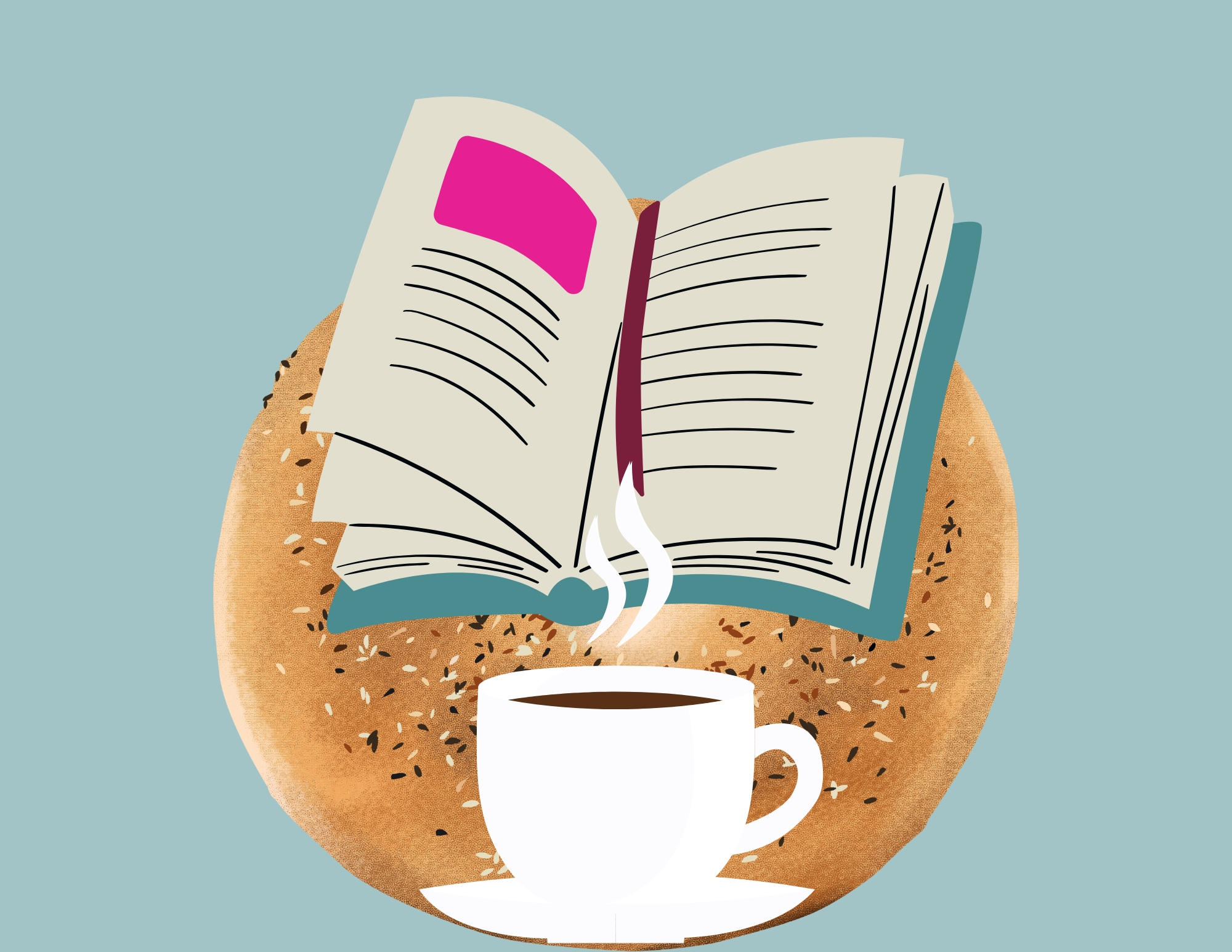 Banner - Books & Bagels with Beth Martin
