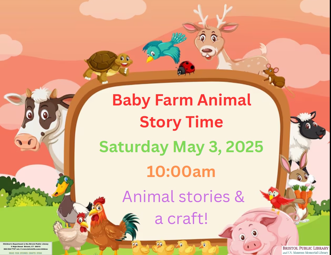 Banner - Animal Storytime