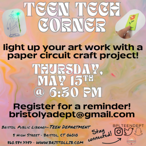 Teen Tech Corner: LIGHT UP YOUR ART WORK - Thumbnail