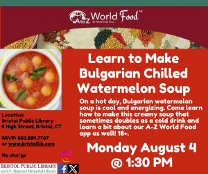 A to Z World Food: Learn to Make Bulgarian Chilled Watermelon Soup - Thumbnail