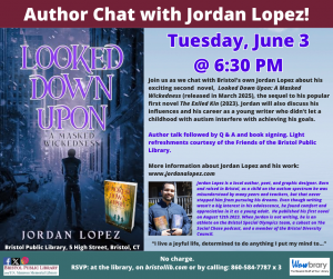 Author Talk with Jordan Lopez - Thumbnail