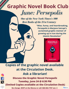 Graphic Novel Book Club: Persepolis - Thumbnail