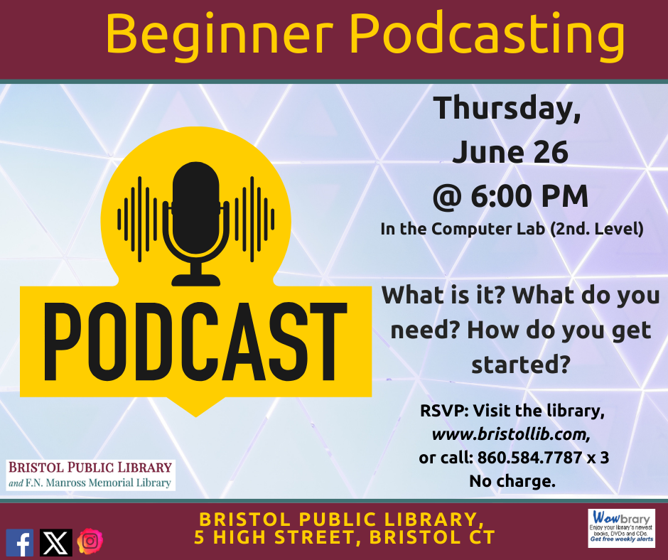 Banner - Beginner Podcasting Workshop