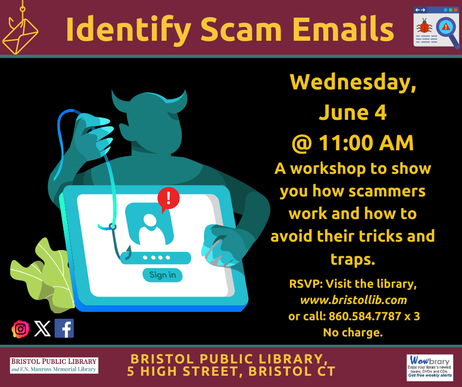 Banner - Learn to Identify Scam Emails