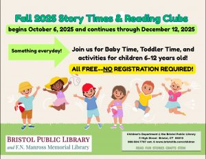 2025 Fall Story Times & Reading Clubs! - Thumbnail