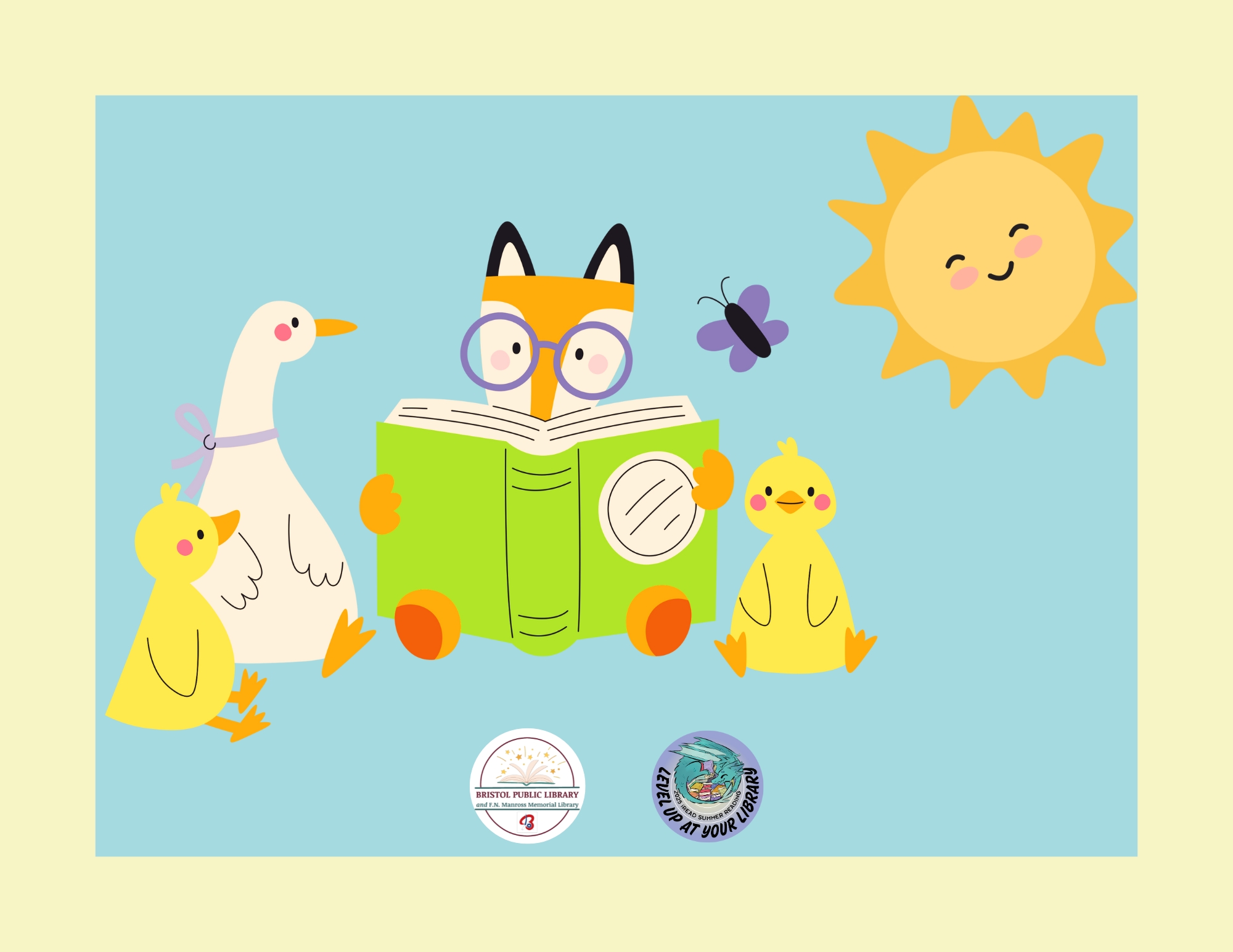 Banner - Summer Story Time ~ Drop In