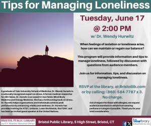 Tips for Managing Loneliness with Dr. Wendy Hurwitz - Thumbnail