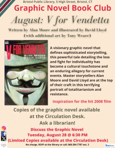 Graphic Novel Book Club: V for Vendetta - Thumbnail