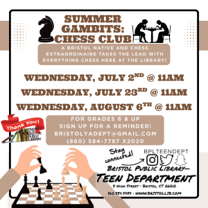 Summer Gambits: CHESS CLUB - Thumbnail