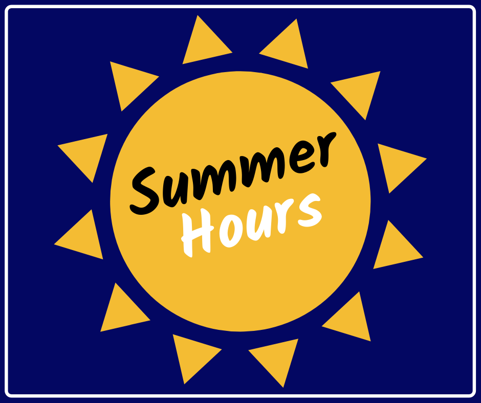 Photo of event - Library Summer Hours Announced for 2025