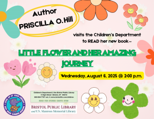 Author, Priscilla O. Hill visits the Children's Department in August! - Thumbnail