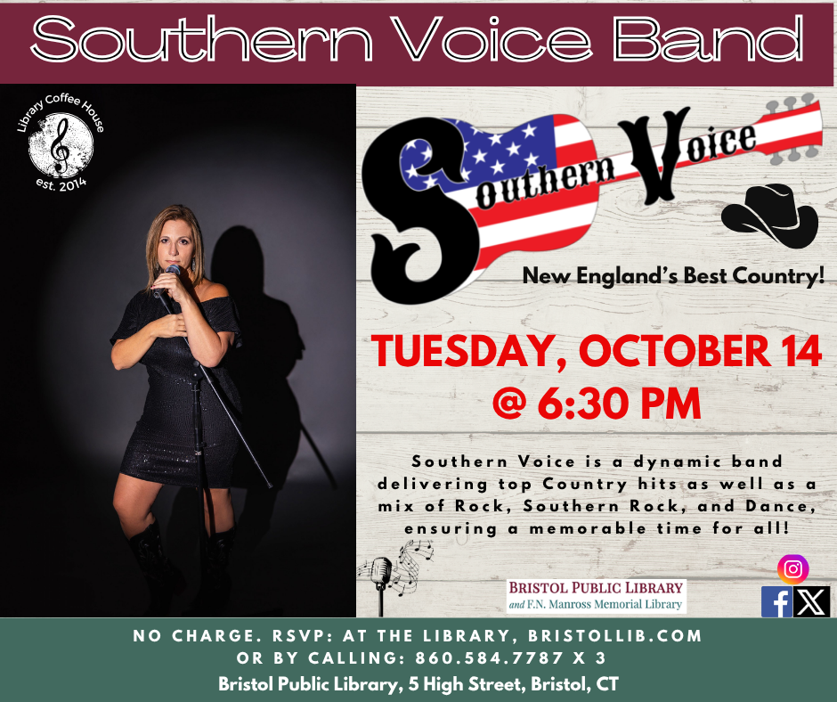 Banner - Southern Voice Band @ The Library Coffee House