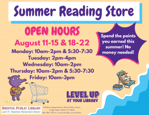 Summer Reading Store Open - Thumbnail