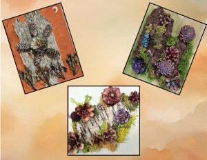 Ladies Night: Pinecone Flower Craft - Thumbnail