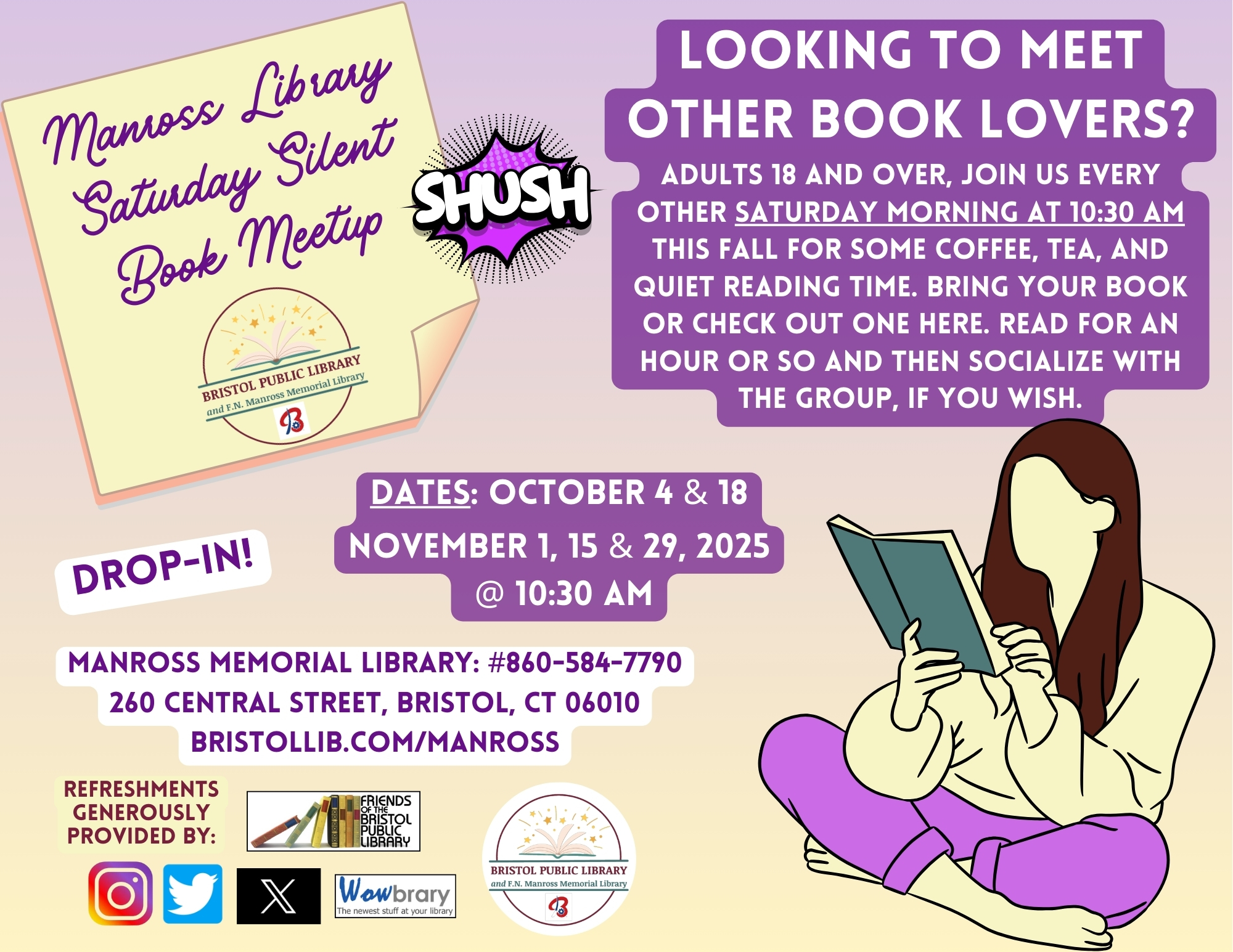 Banner - Saturday Silent Reading Meetup