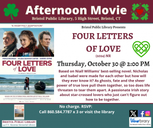 Afternoon Movie: Four Letters of Love (2024) Not Rated - Thumbnail
