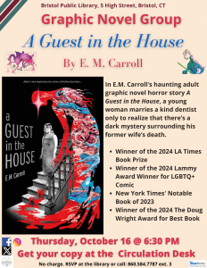 Graphic Novel Club: A Guest in the House - Thumbnail