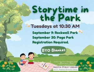 Storytime in the Park: Rockwell Park - Thumbnail