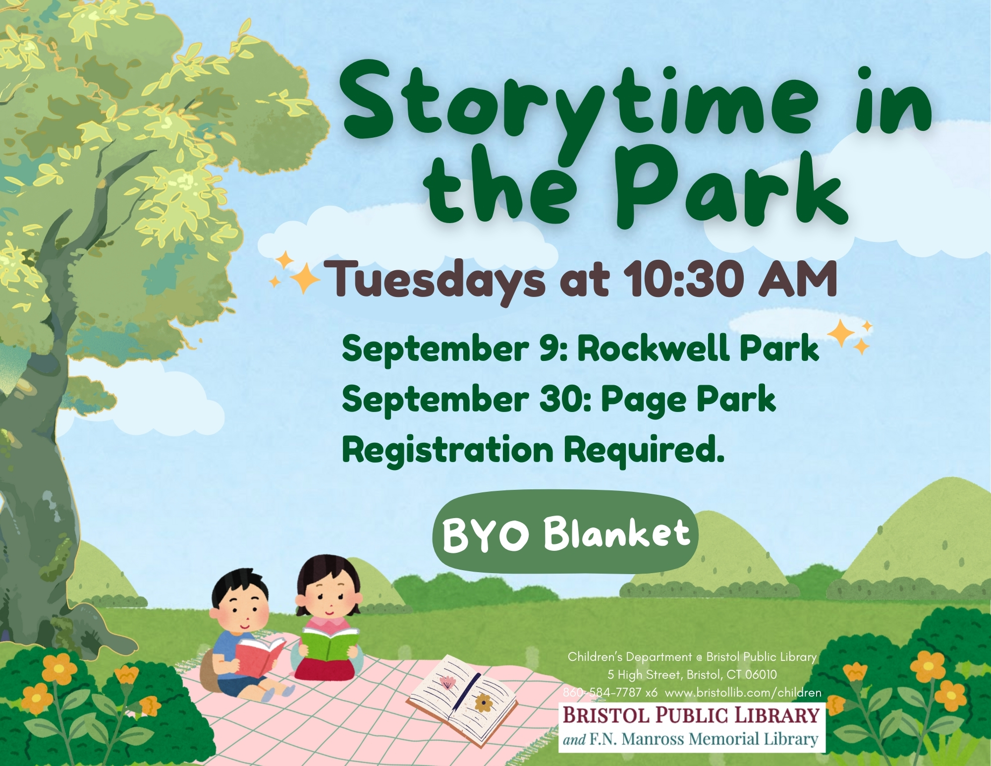 Storytime in the Park
